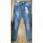 Rifle jeans dlouhé dámské (XS-XL) JEWELLY LEXXURY LEX21JW8120