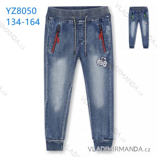 Rifle jeans dlouhé dorost chlapecké (98-128) KUGO YZ8050