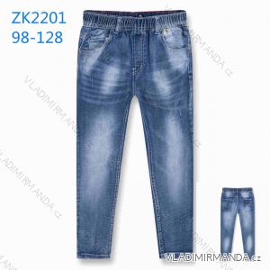 Rifle jeans dlouhé dětské chlapecké (98-128) KUGO ZK2201