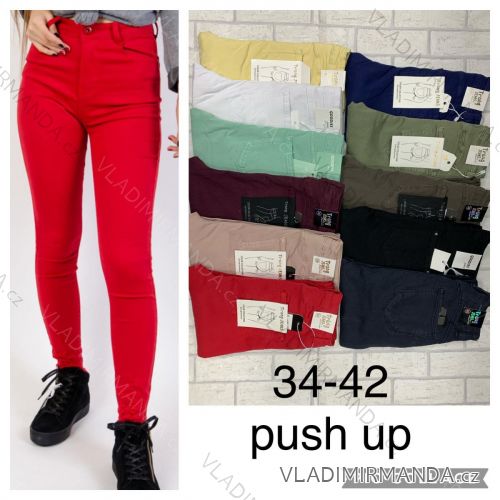 Rifle jeans push up dlouhé dámské (34-42) TURECKÁ MÓDA TMWL21691