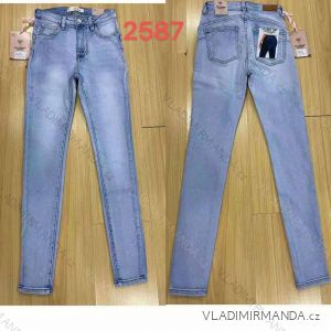 Leggings pants leatherette with zip (34-42) JEANS JWA20048