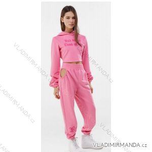 Knitted sweatshirt set tilko sweatpants women (S / M one size) ITALIAN FASHION IM921001