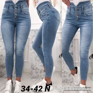 Rifle jeans dlouhé dámské (34-42) RE-DRESS RED211006