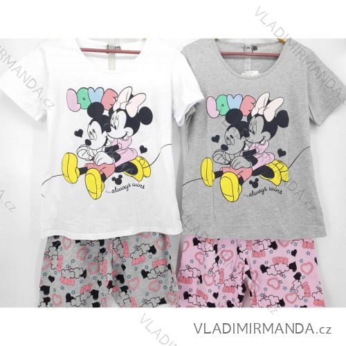 Pyžamo krátké letní minnie mouse dorost dívčí a dámské (XS-XL) SETINO MIN-G-PYJAMAS-644