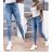 Jeans jeans long women (XS-XL) JEWELLY LEXXURY LEX20C2564