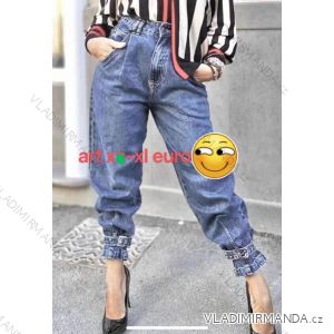 Rifle jeans dlouhé dámské (S-L-XL) ITALSKÁ MÓDA IMWD211256