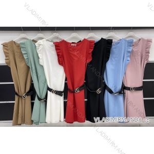 Dress with 3/4-sleeve ladies pocket (uni sl) ITALIAN Fashion IMWD20527