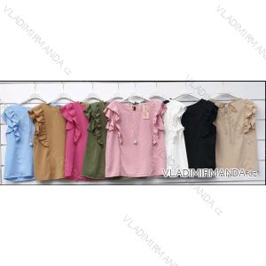 T-shirt elegant long sleeve women (S / M ONE SIZE) ITALIAN FASHION IMWK21008