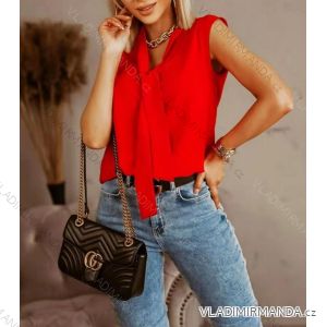 Blouse long sleeve with ruffles women (UNI S / L) ITALIAN FASHION IMK20159