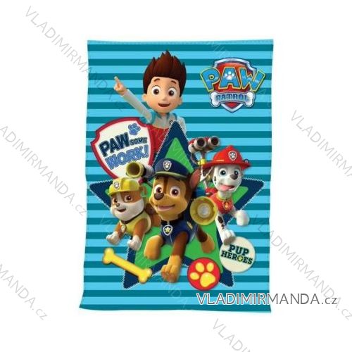 Deka přikrývka paw patrol dětská chlapecká (100x140 cm) SETINO 720-488