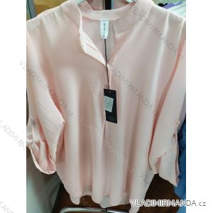 Halenka elegantní dlouhý rukáv dámská (S/M/L ONE SIZE) ITALSKÁ MÓDA IMP21001