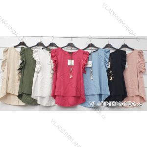 T-shirt elegant long sleeve women (S / M ONE SIZE) ITALIAN FASHION IMWK21008