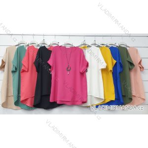 T-shirt elegant long sleeve women (S / M ONE SIZE) ITALIAN FASHION IMWK21008