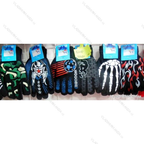 Handschuhe warm Baby Jungen 3-8let JIALONG R406