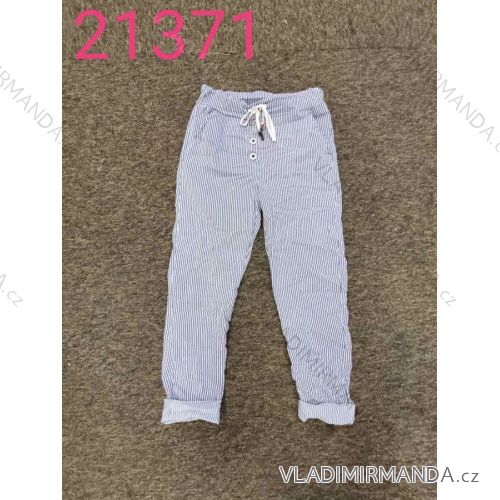 Kalhoty dlouhé dámské (S/M ONE SIZE) ITALSKá MóDA IM92121371