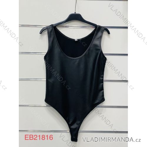 Body letní na ramínka dámské (S/M ONE SIZE) ITALSKÁ MÓDA IMWD212475