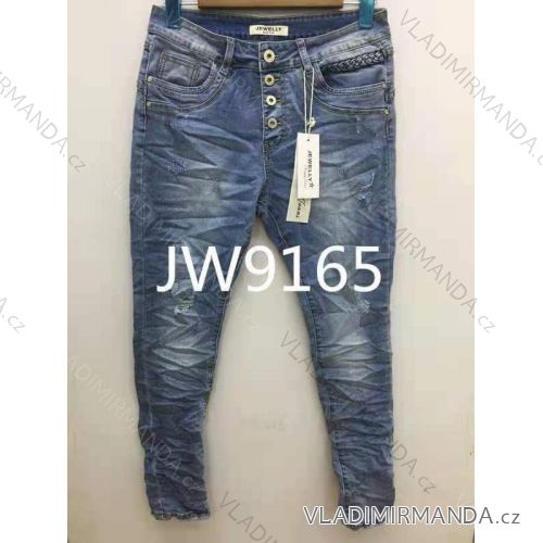 Rifle jeans dlouhé dámské (XS-XL) JEWELLY LEXXURY MA521JW9165