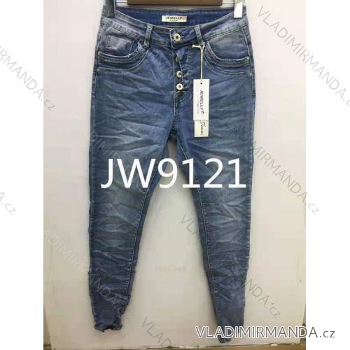 Rifle jeans dlouhé dámské (XS-XL) JEWELLY LEXXURY MA521JW9121