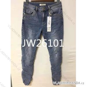 Rifle jeans dlouhé dámské (XS-XL) JEWELLY LEXXURY MA521JW26101