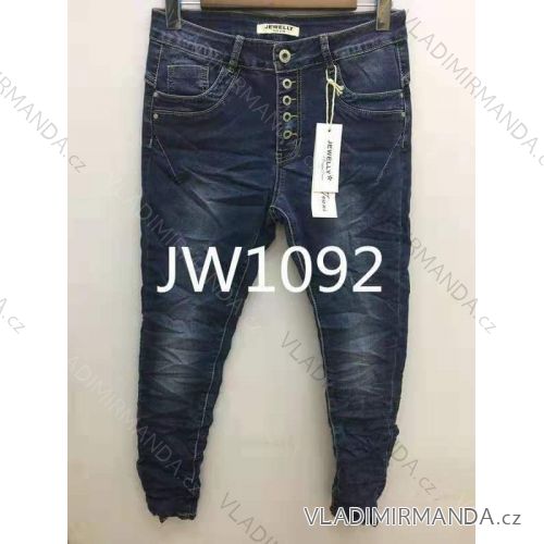 Jeans jeans long women (XS-XL) JEWELLY LEXXURY LEX20C2564