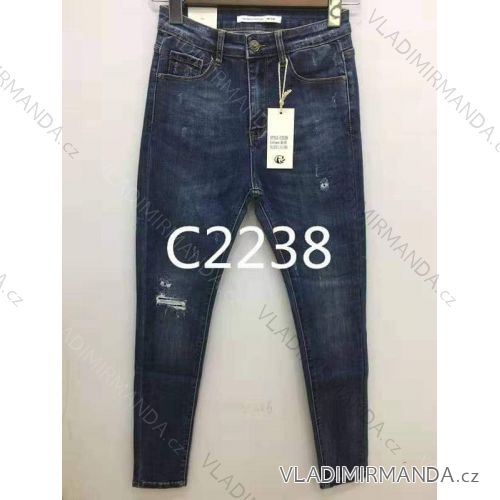 Rifle jeans dlouhé dámské (XS-XL) JEWELLY LEXXURY MA521C2238