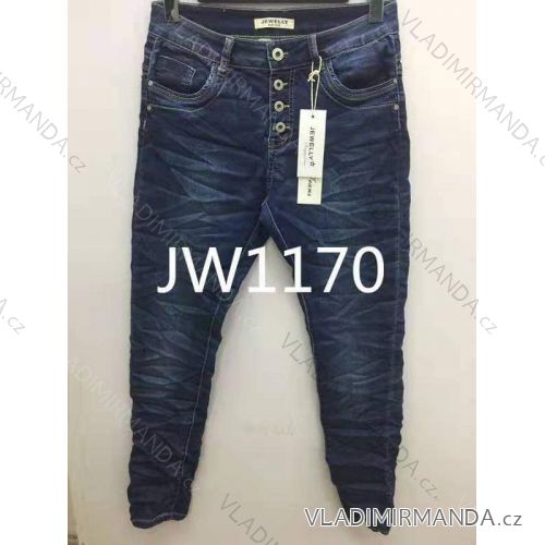 Rifle jeans dlouhé dámské (XS-XL) JEWELLY LEXXURY MA521JW1170