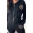 Set hoodie long sleeve and sweatpants 3/4 short women (UNI S / L) TURKISH FASHION IMK20141