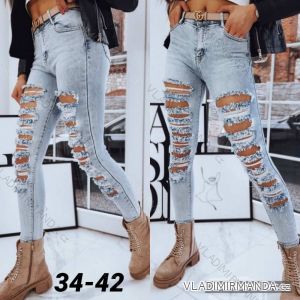 Kalhoty rifle jeans dlouhé trhané dámské (34-42) DAYSIE DSY212926