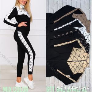 Set of long sweatpants and long sleeve sweatshirt for women (UNI S / XL) TURKISH FASHION TMWL209958