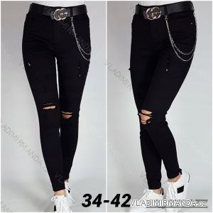 Rifle jeans dlouhé dámské (34-42) JEANS JAW213090