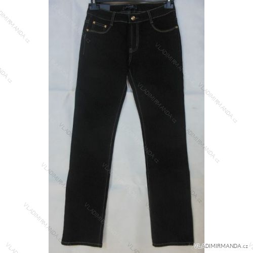 Rifle jeans dámské (36-46/černá) SMILING JEANS WL-033