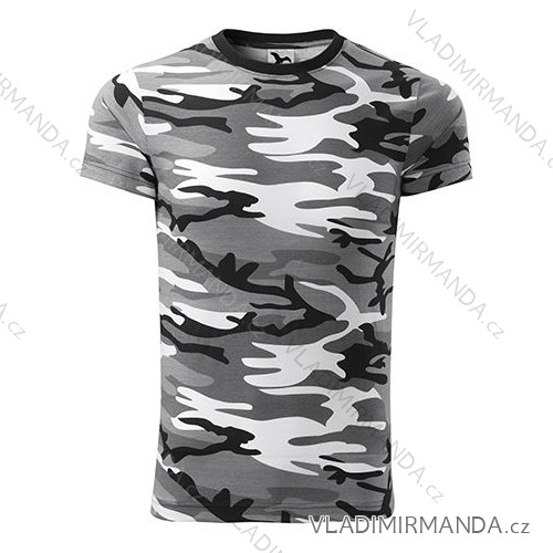 Camouflage tričko unisex camouflage gray S ADR-1443213