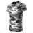 Camouflage tričko unisex camouflage gray S ADR-1443213