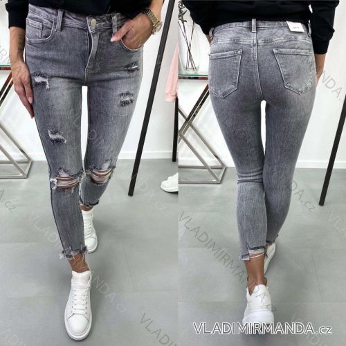 Rifle jeans dlouhé dámské (34-42) JEANS JAW213537