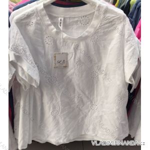 Shirt blouse 3/4 sleeve (UNI XL-3XL) ITALIAN MODA IM420486