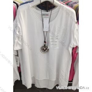 Shirt blouse 3/4 sleeve (UNI XL-3XL) ITALIAN MODA IM420486