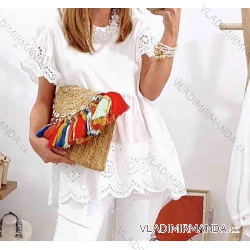 Dress with 3/4-sleeve ladies pocket (uni sl) ITALIAN Fashion IM3181746