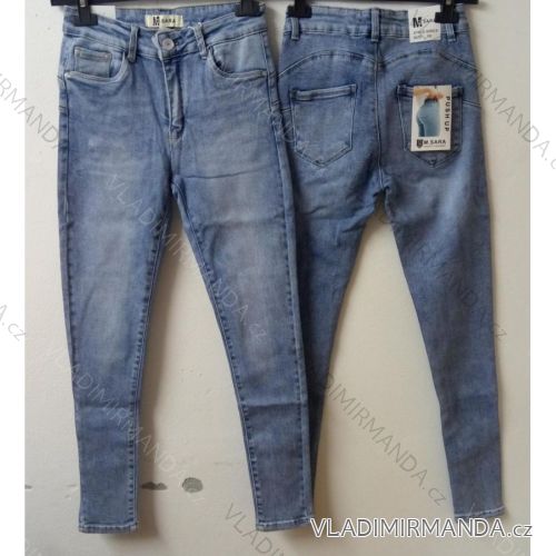 Rifle jeans push-up dlouhé dámské (26-32) M.SARA MA121S5905-6