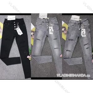 Rifle jeans dlouhé dámské (XS-XL) M.SARA MSR213746