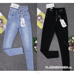 Rifle jeans dlouhé dámské (XS-XL) M.SARA MSR21D5907GP-13