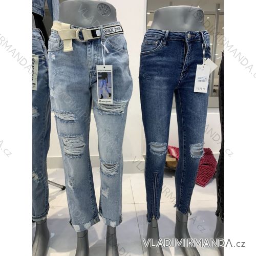 Rifle jeans dlouhé dámské (XS-XL) M.SARA MSR213751