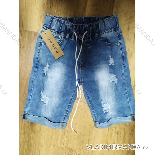 Rifle jeans 3/4 krátké dámské (XS-XL) GOURD MA121GD6837-D