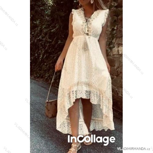 Women's Elegant Long Sleeve Dress (S / M / L ONE SIZE) ITALIAN FASHION IMWA21002