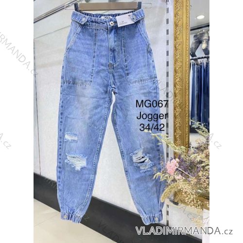 Rifle jeans dlouhé dámské (34-42)  JAW21MG067