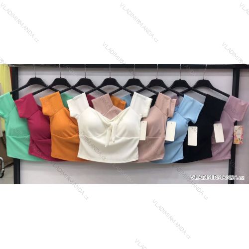 Top carmen dámský (S/M ONE SIZE) ITALSKÁ MÓDA IMWE21165