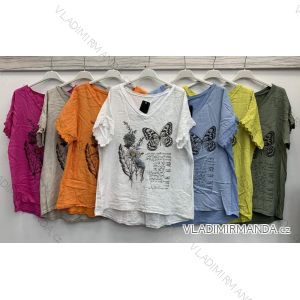 T-shirt short sleeve women (S / M ONE SIZE) ITALIAN FASHION IMWA21017