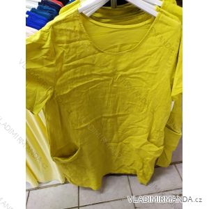 Šaty letní dámské krátký rukáv nadrozměr (XL-XXL one size) ITALSKá MODA IM721142