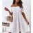 Carmen summer summer shoulder dress (UNI S / M) ITALIAN FASHION IMM20628