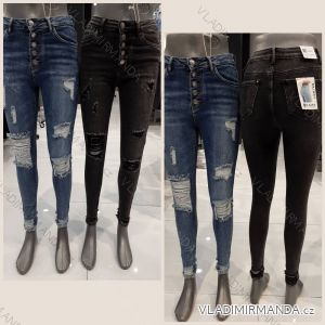 Rifle jeans dlouhé dámské (XS-XL) M.SARA MSR213996