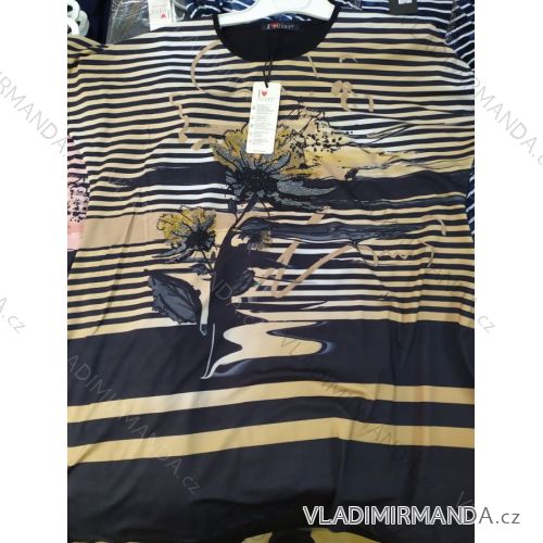 Šaty krátký rukáv dámské (XL/2XL ONE SIZE) TURECKÁ MÓDA TML21015